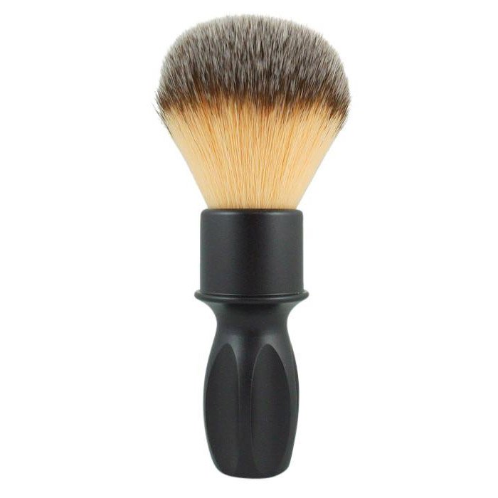 RazoRock - 400 Plissoft Synthetic Shaving Brush - Matte Black Handle