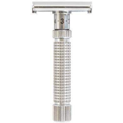 Rex Supply Co. - Adjustable Stainless Steel DE Razor - Ambassador Rex Supply Co. presents “The Ambassador,” the company’s premier double edge safety razor that customizes your shaving experience in both closeness and comfort. This product was developed by wet shaving enthusiasts to deliver a fully customizable shaving experience.