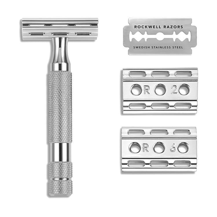 Rockwell Razors - 6C Razor - White Chrome