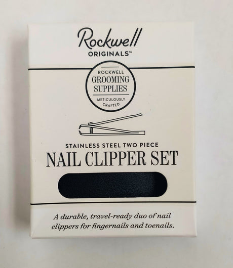 Rockwell Razors - Stainless Steel Nail Clipper Set