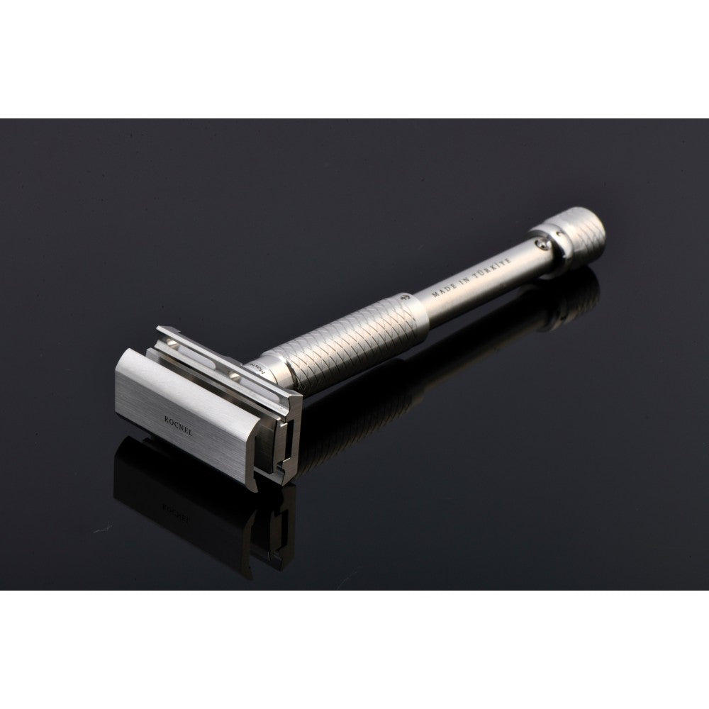 Rocnel - Master Collection 2023 - 316L Stainless Steel - Adjustable Safety Razor