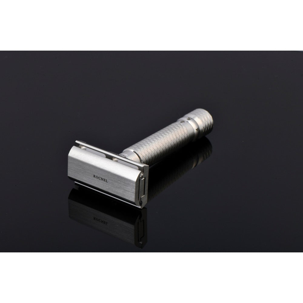 Rocnel - Master Collection 2023 - 316L Stainless Steel - Adjustable Safety Razor