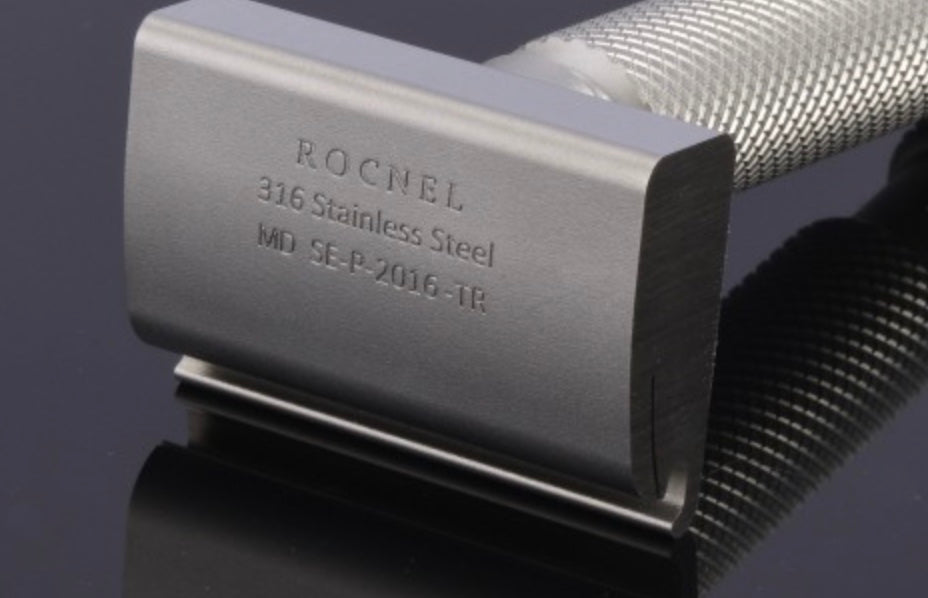 Rocnel - SE-P - Stainless Steel Single Edge Safety Razor