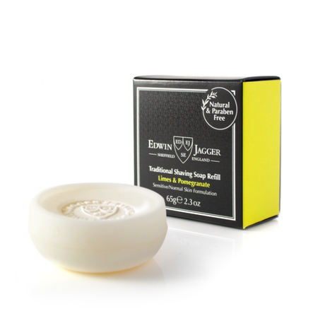 Edwin Jagger Limes & Pomegranate Shaving Soap 65g Refill