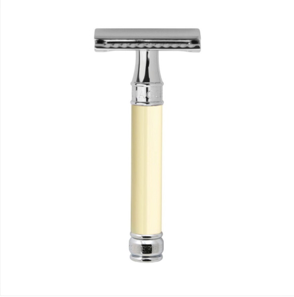 Edwin Jagger - Double Edge Safety Razor - Imitation Ivory Handle - DE87