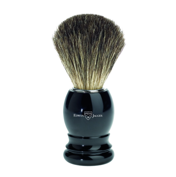 Edwin Jagger - Imitation Ebony 21mm Shaving Brush (Pure Badger) - 81P26