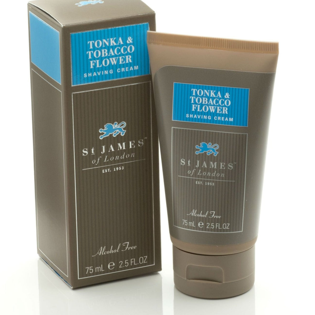 tobacco shaving cream St. James of London - Shaving Cream Travel Tube tobacco shaving cream St. James of London - Shaving Cream Travel Tube