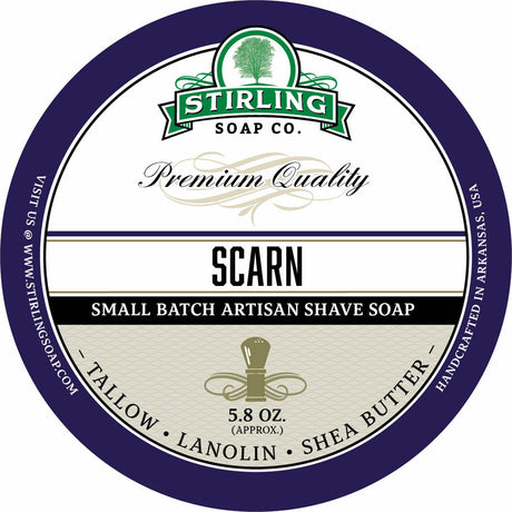 Stirling Soap Company - Scarn - Shave Soap