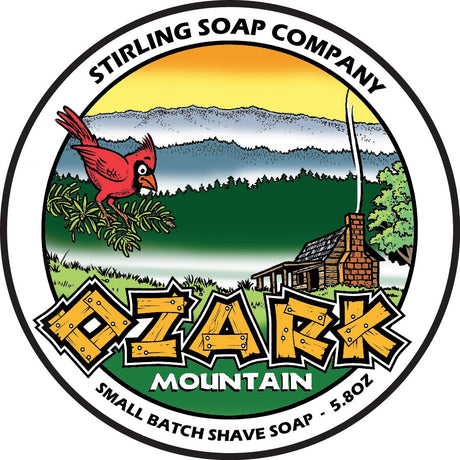 Stirling Soap Company - Shave Soap - Ozark Mountain