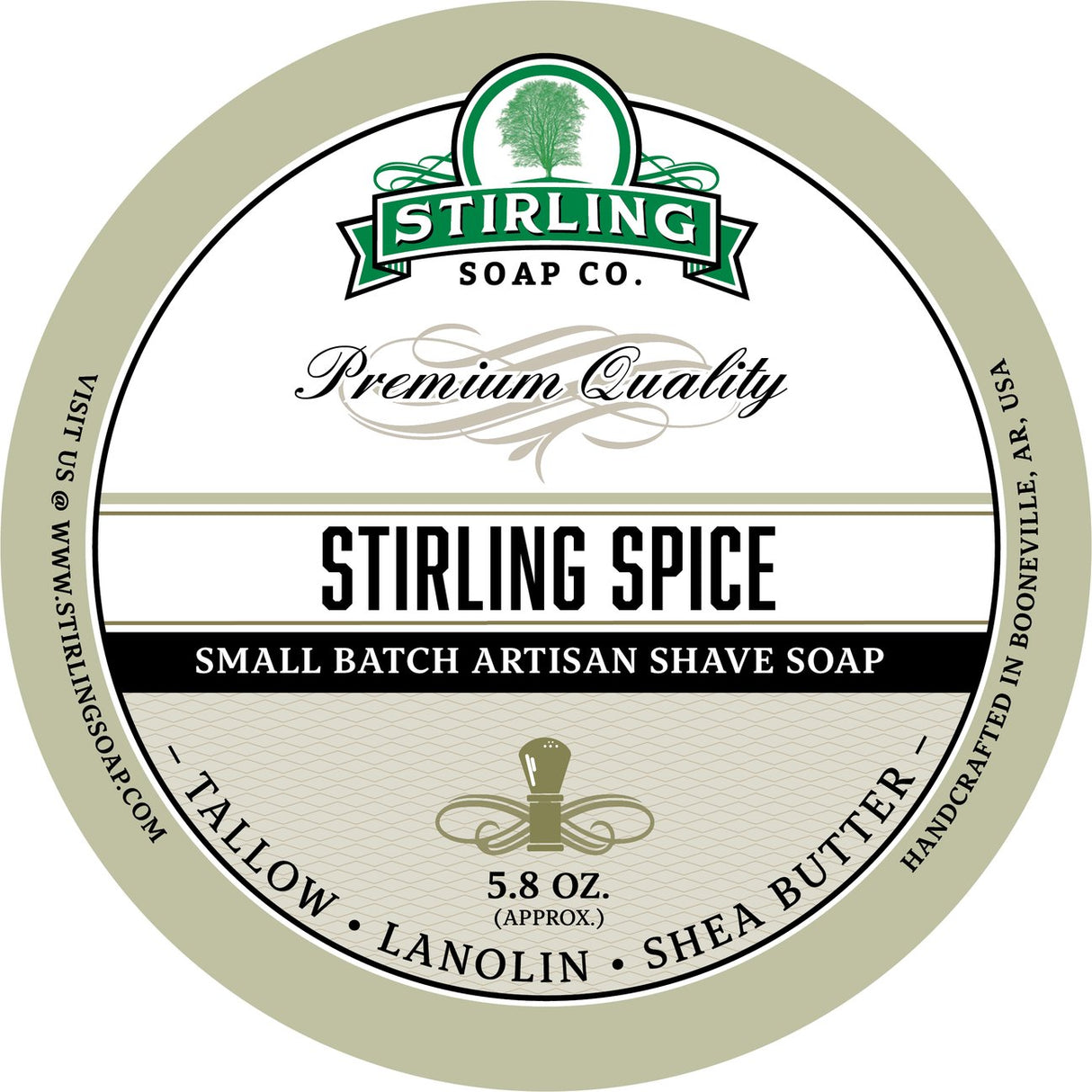 Stirling Soap Company - Shave Soap - Stirling Spice