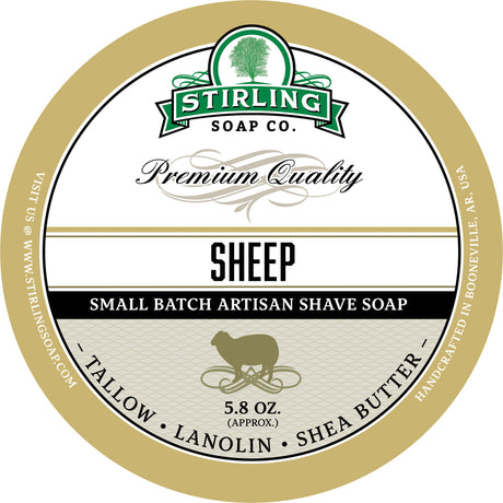 Stirling Soap Company - Sheep - Shave Soap