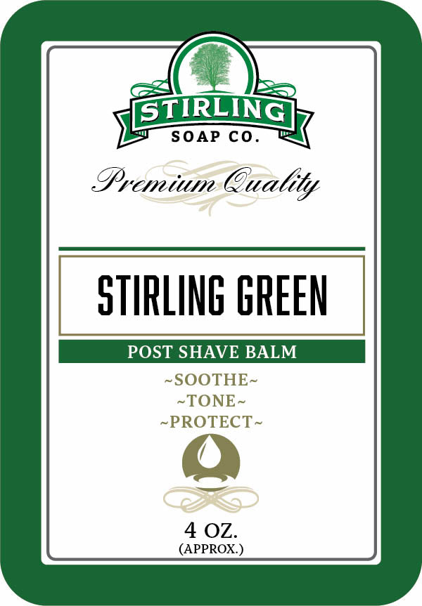 Stirling Soap Company - Stirling Green - Post-Shave Balm