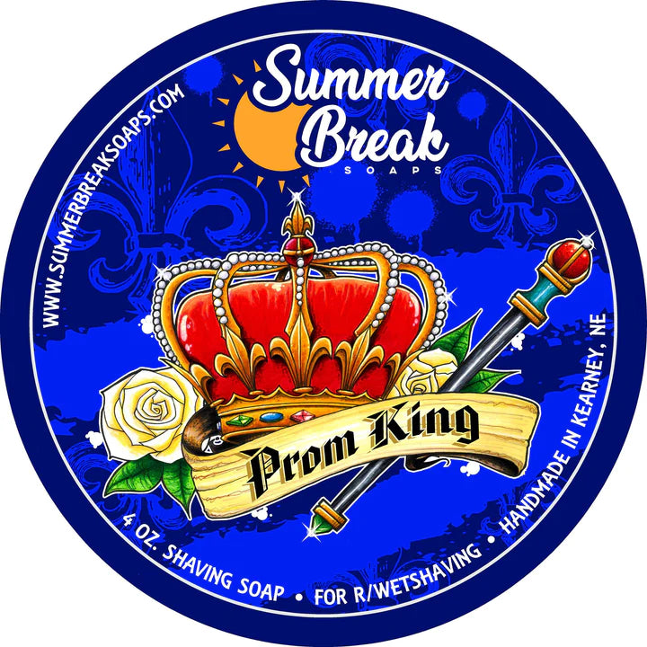 Summer Break Soaps Prom King Shaving Soap Free Shipping The