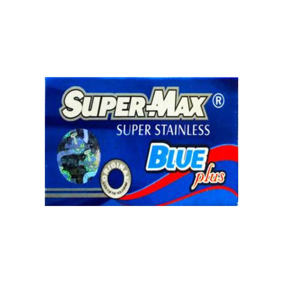 Super-Max - Super Stainless Blue Plus Double Edge Razor Blades - Pack