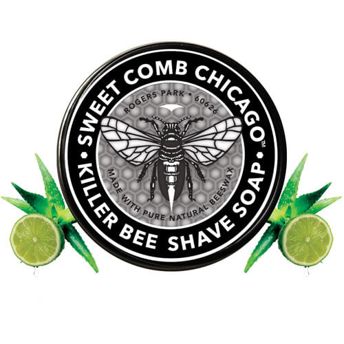 Sweet Comb Chicago - All Natural Shave Soap - Killer Bee
