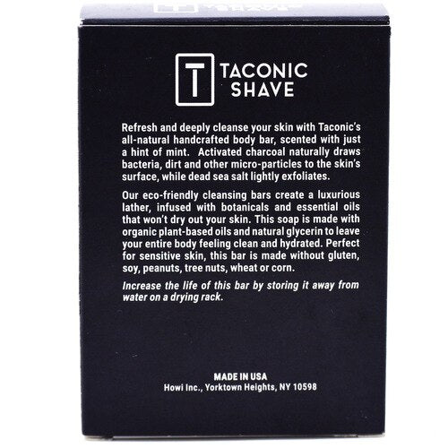 Taconic - All Natural Body Cleansing Bar - Activated Charcoal