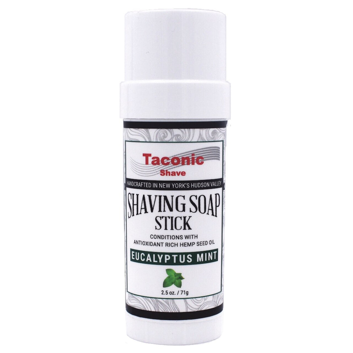 Taconic - Shaving Soap Stick With Hemp Seed Oil - Eucalyptus Mint