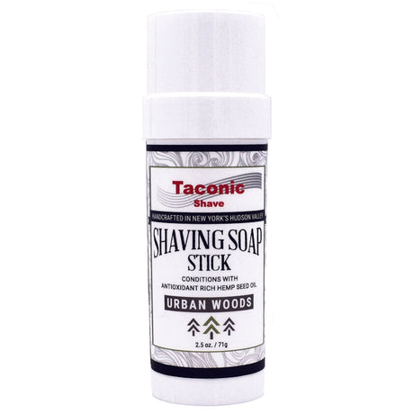 Taconic - Shaving Soap Stick With Hemp Seed Oil - Urban Woods