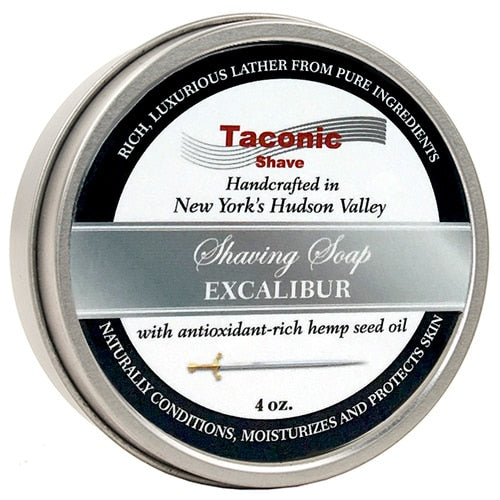 Taconic - Shaving Soap With Hemp Seed Oil - Excalibur