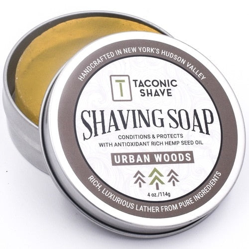 Taconic - Urban Woods - Shaving Soap With Hemp Seed Oil