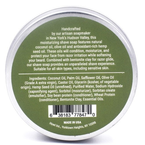 Taconic - Urban Woods - Shaving Soap With Hemp Seed Oil