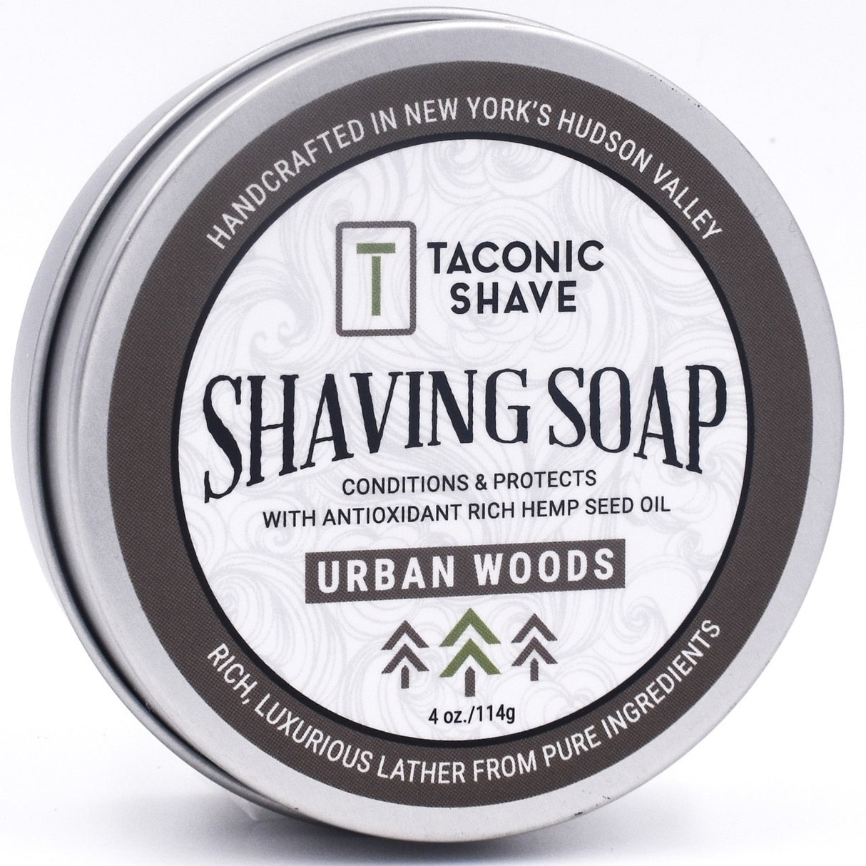 Taconic - Urban Woods - Shaving Soap With Hemp Seed Oil