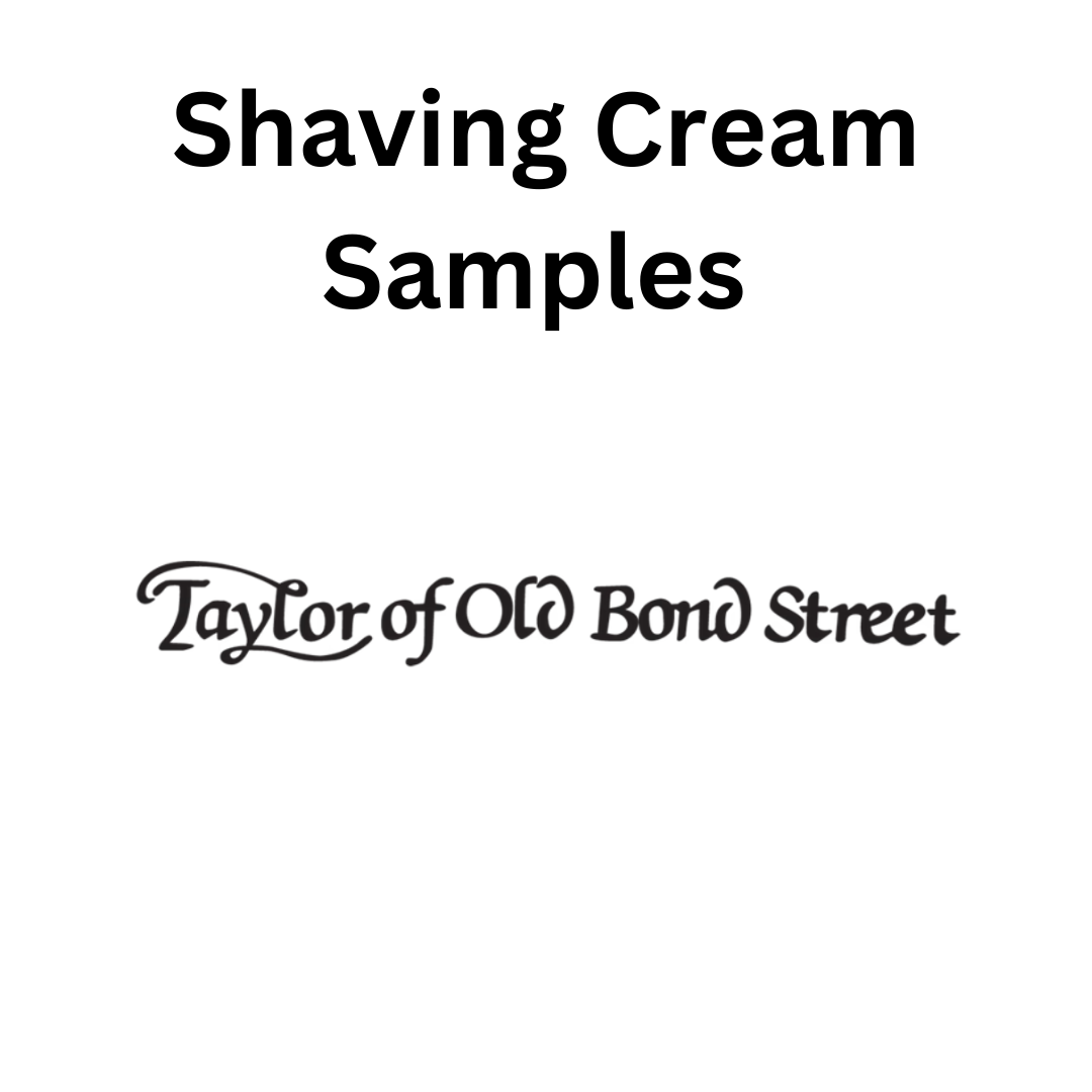 Taylor of Old Bond Street - Shaving Cream Samples - 1/4oz – The Razor  Company