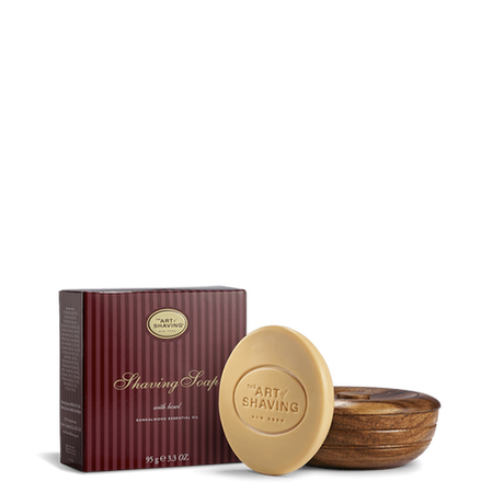 The Art of Shaving - Shaving Soap With Wooden Bowl - Sandalwood