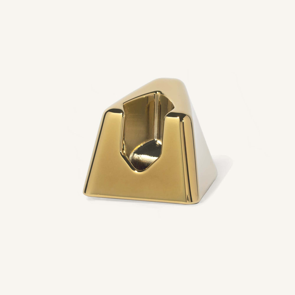 The Leaf Pivoting Head Razor - Gold - Leaf Razor Stand