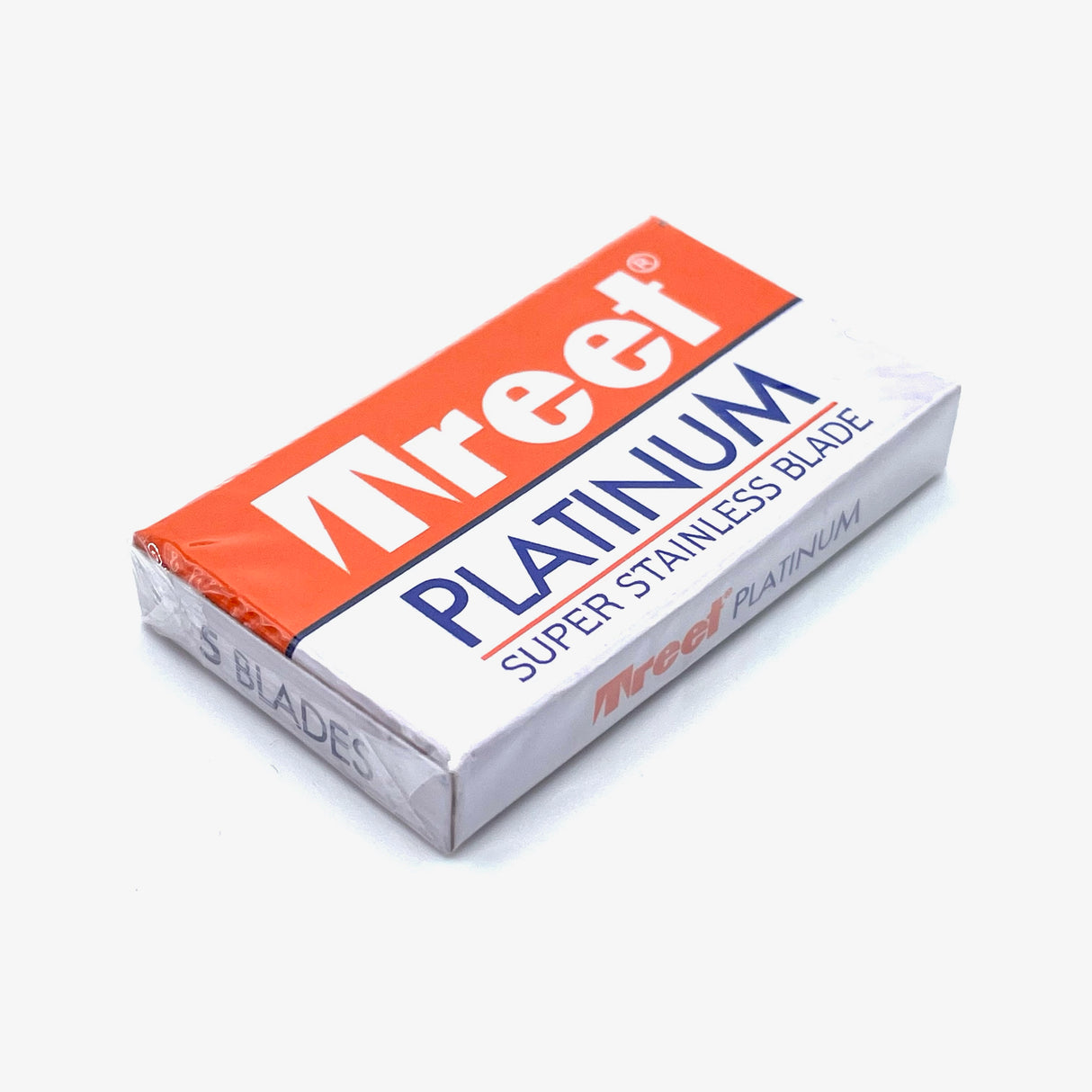 Treet - Platinum Super Stainless Double Edge Blades - Pack of 5 Blades