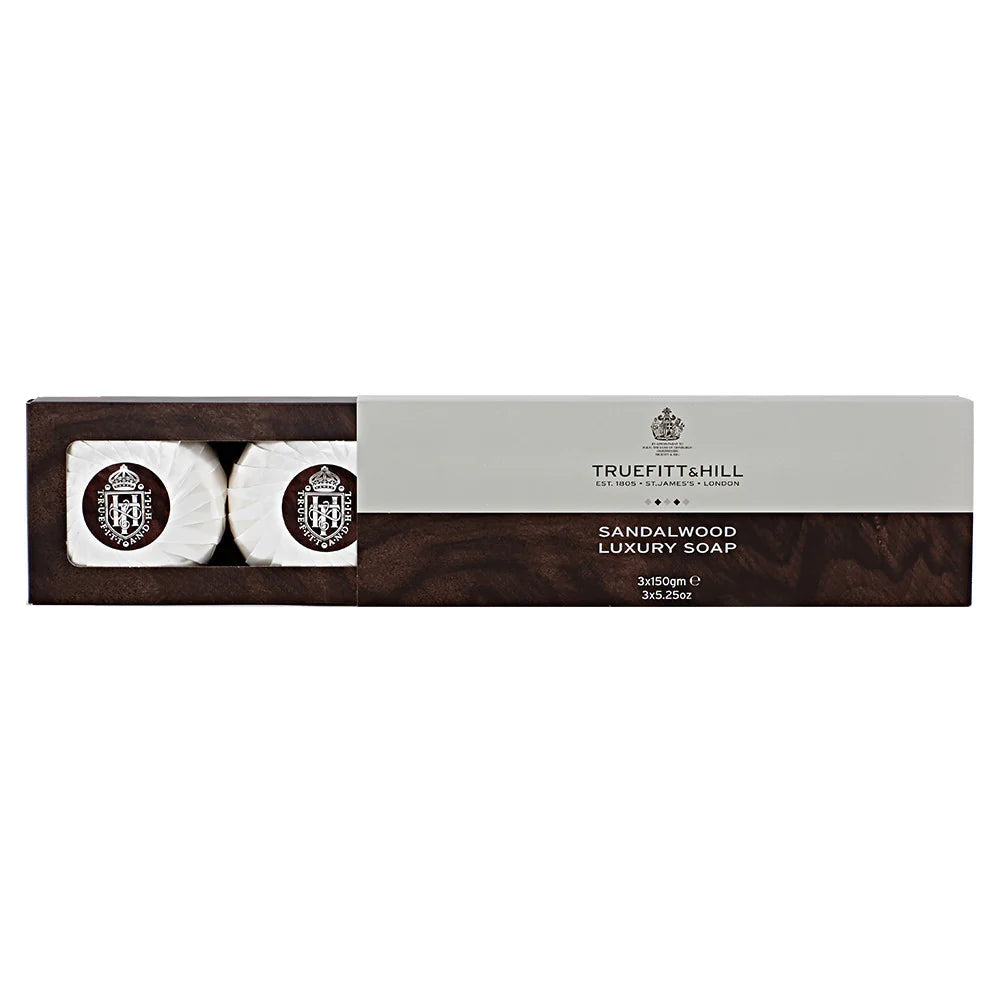 Truefitt & Hill - Sandalwood - Triple Pack Bar Soap