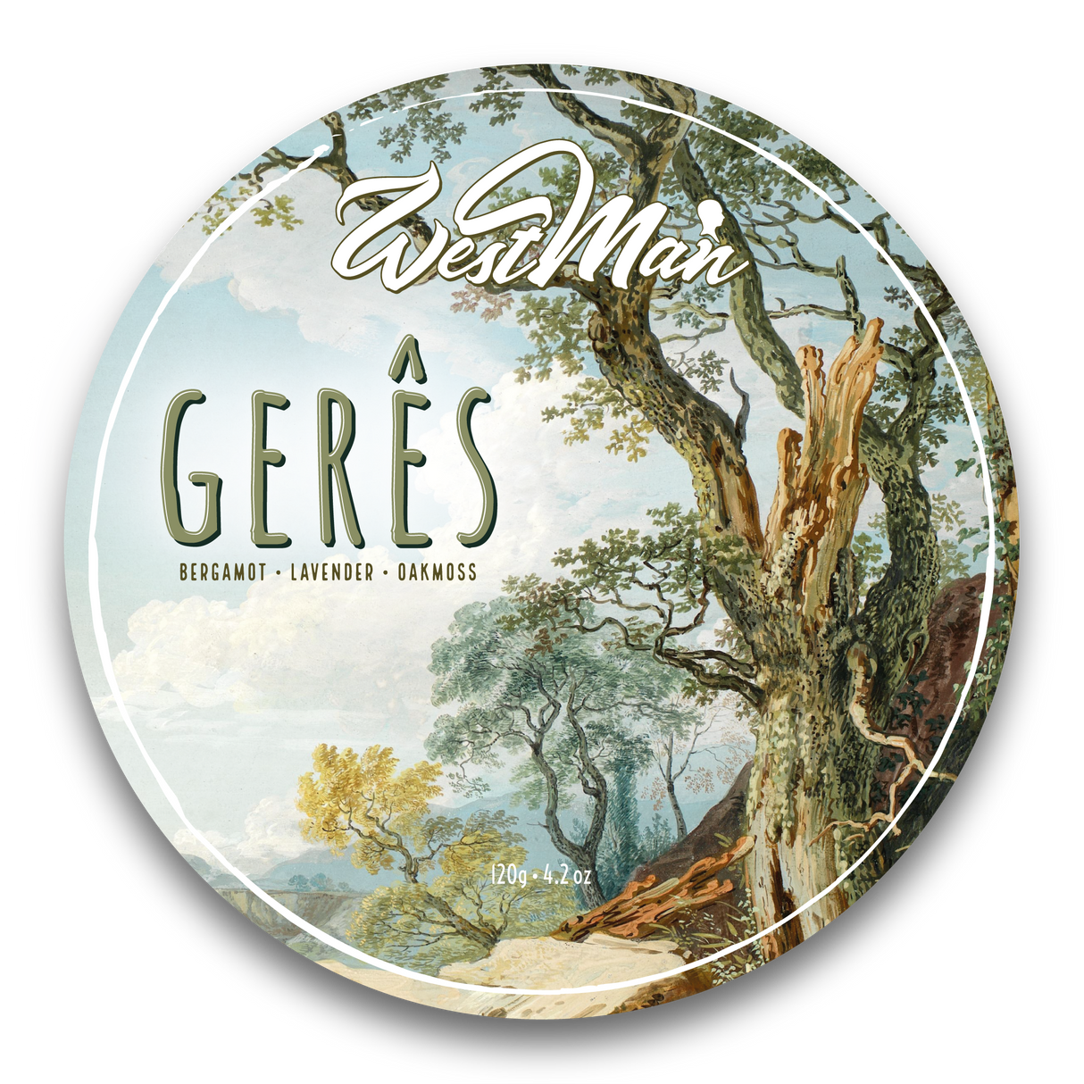WestMan Shaving Geres Artisan Shaving Soap 120g