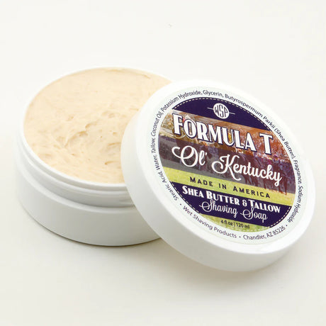 Wet Shaving Products - Ol' Kentucky - Formula T Shave Soap - 4 Fl oz