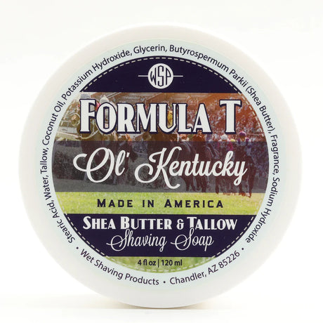 Wet Shaving Products - Ol' Kentucky - Formula T Shave Soap - 4 Fl oz