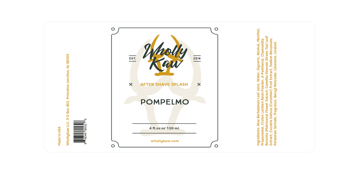 Wholly Kaw - Pompelmo - Aftershave Splash