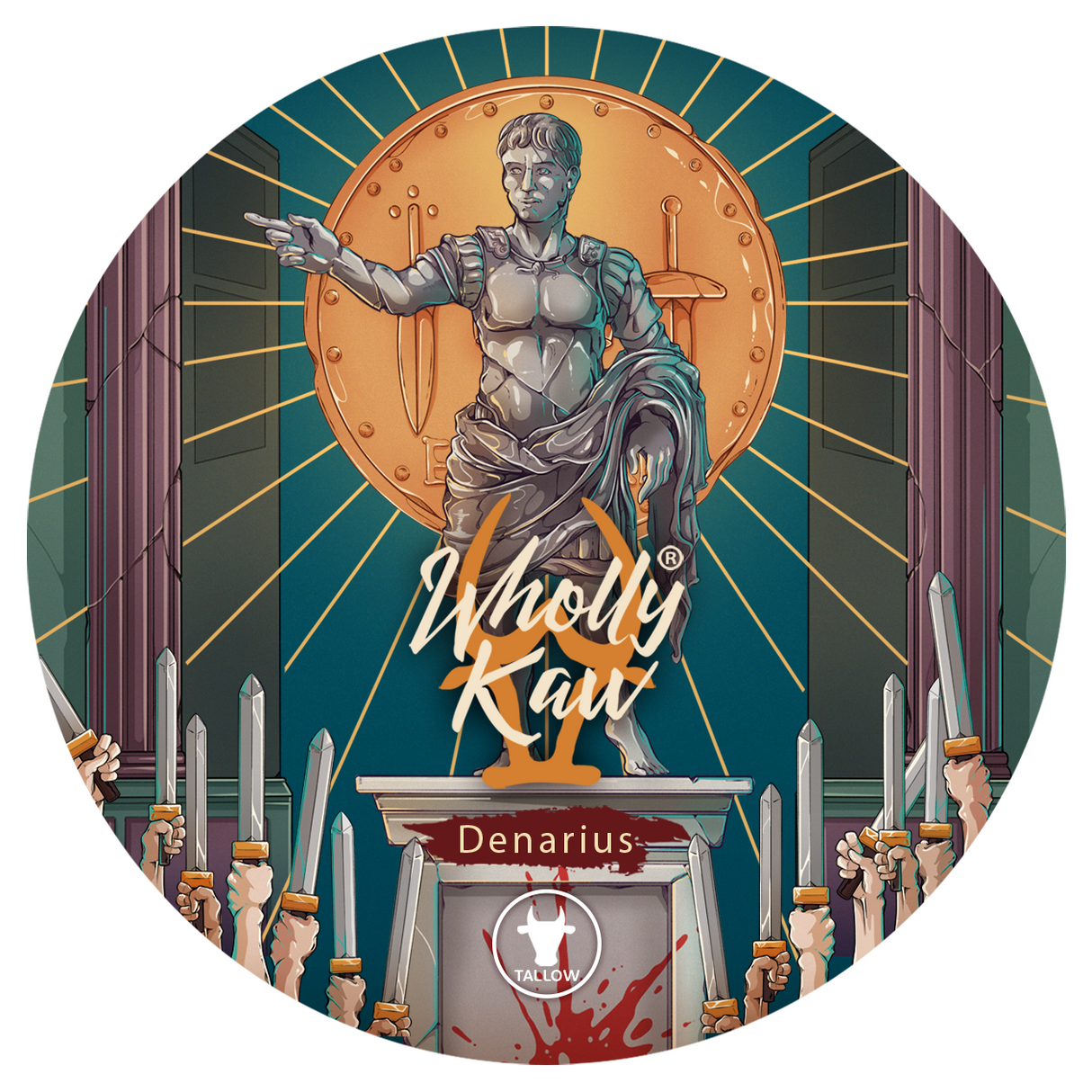 Wholly Kaw - Premium Shave Soap - Denarius