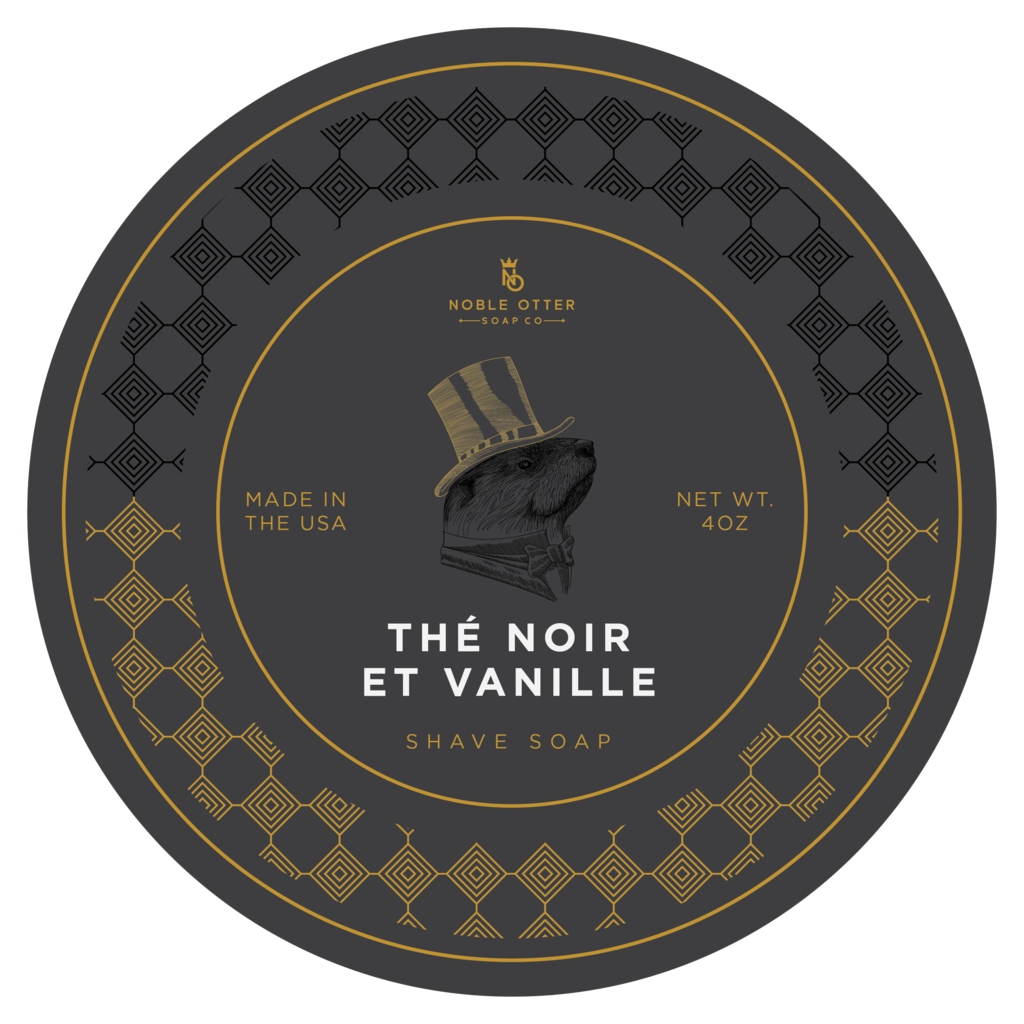 Noble Otter - The Noir Vanille Shave Soap