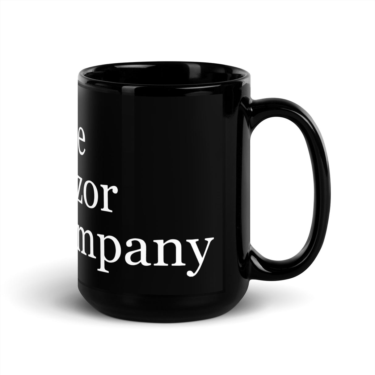 TRC Black Coffee Mug