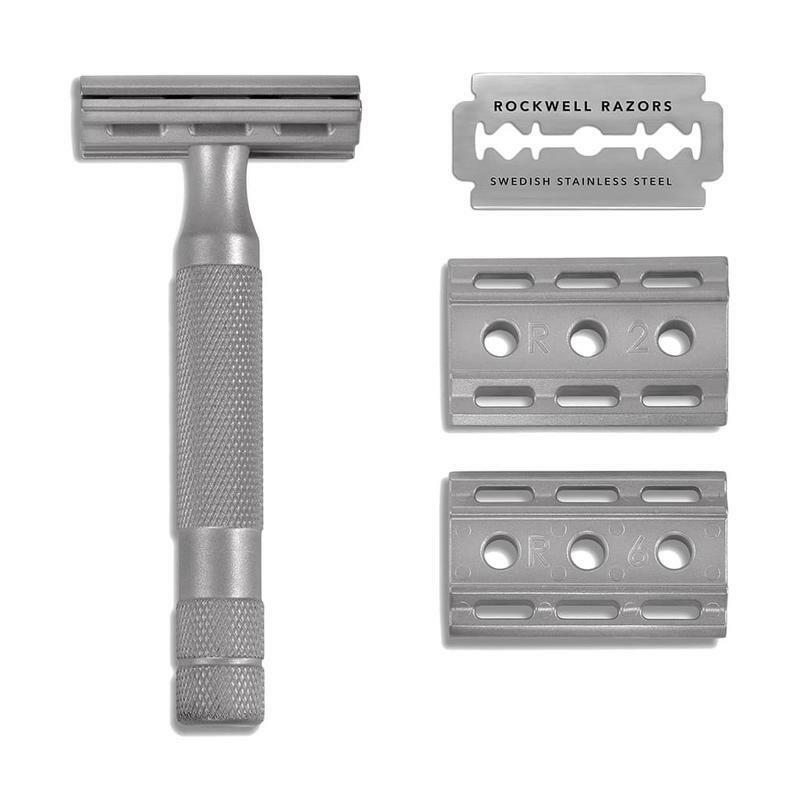 Rockwell Razors 6S Safety Razor - Stainless Steel-