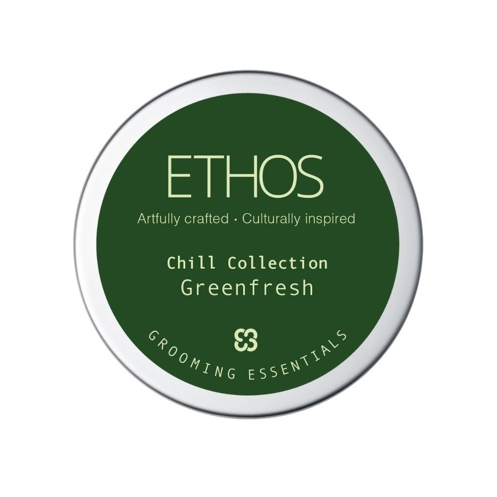 Ethos Grooming Essentials - Premium Shave Soap - GreenFresh - 4 oz