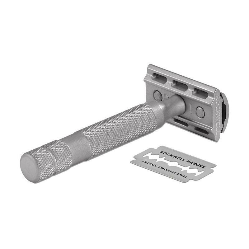 Rockwell Razors 6S Safety Razor - Stainless Steel-