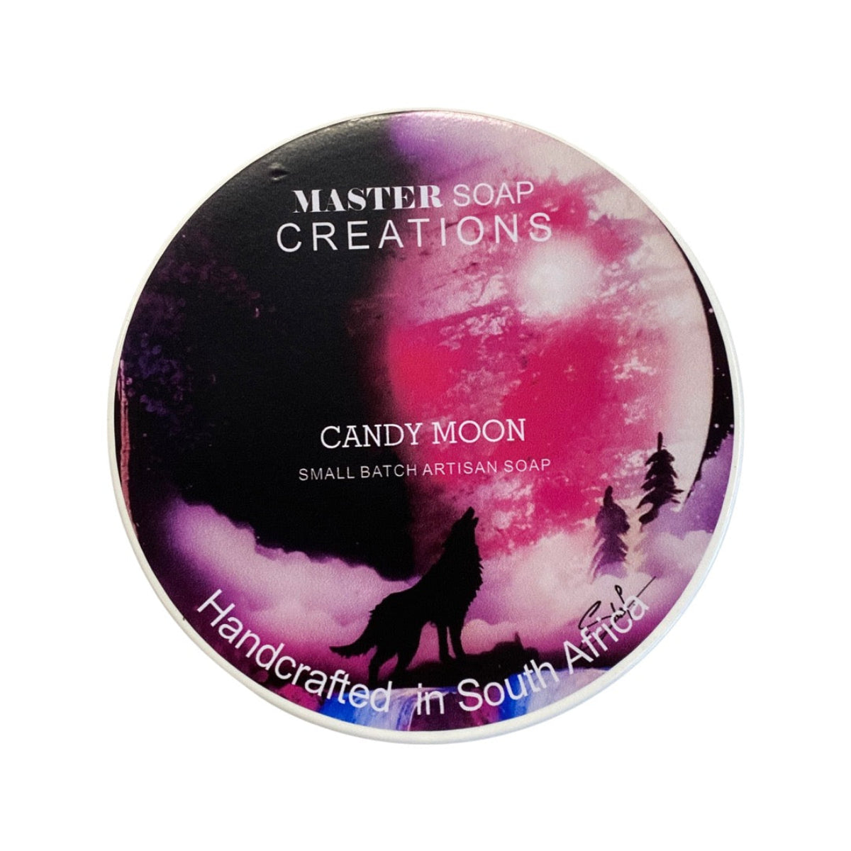 Master Soap Creations Candy Moon Shaving Soap 6oz