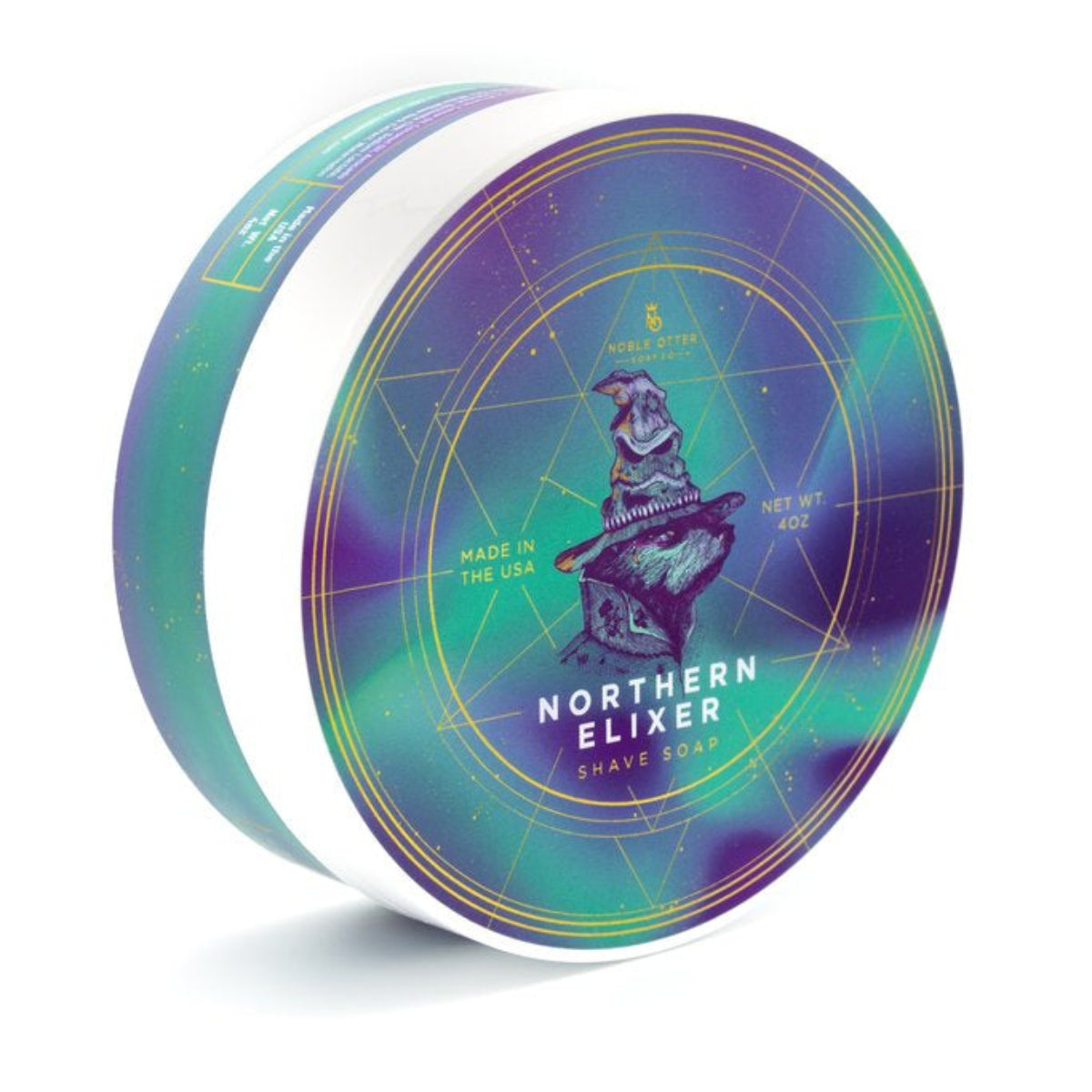 Noble Otter Northern Elixir Shave Soap 4oz