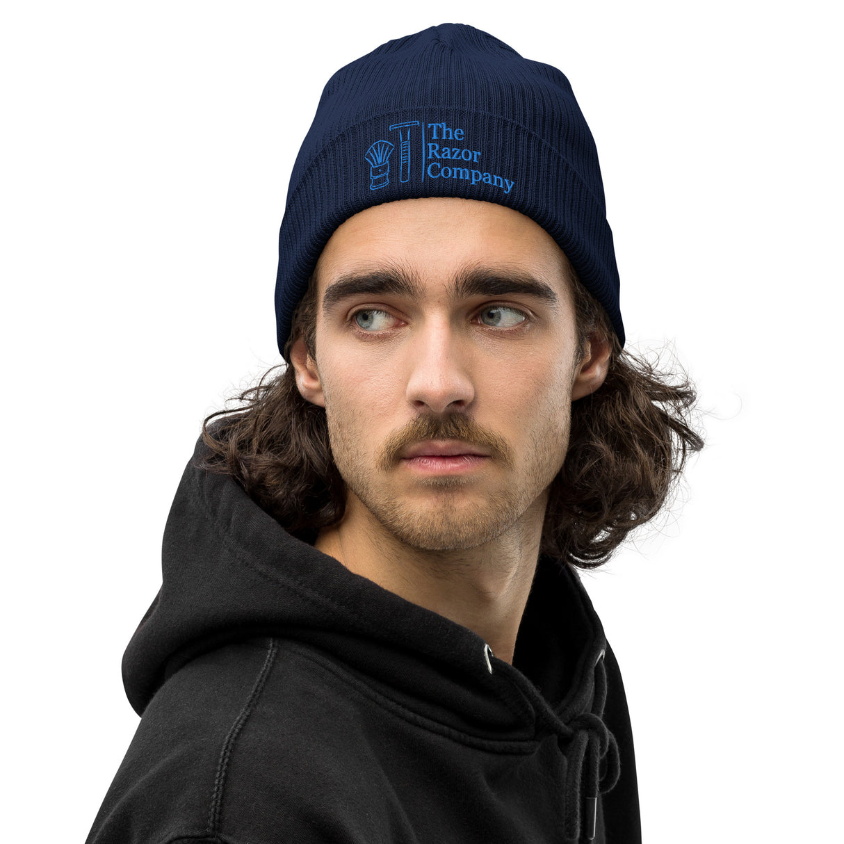 TRC Logo Organic Ribbed Beanie