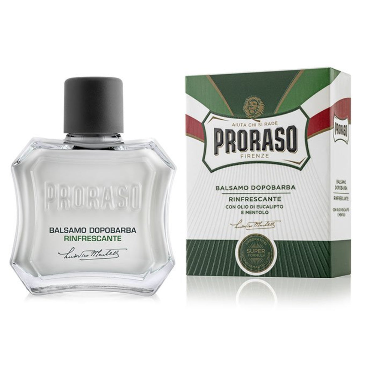 Proraso Green Aftershave Balm Menthol & Eucalyptus 100ml