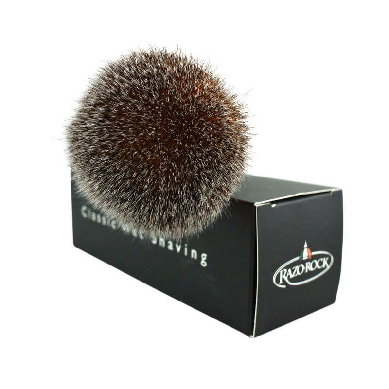 RazoRock  FAUX HORN Plissoft Disruptor Synthetic Shaving Brush
