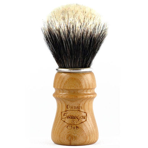 Semogue Owners Club - 2 Band Badger - Ash Wood Shaving Brush