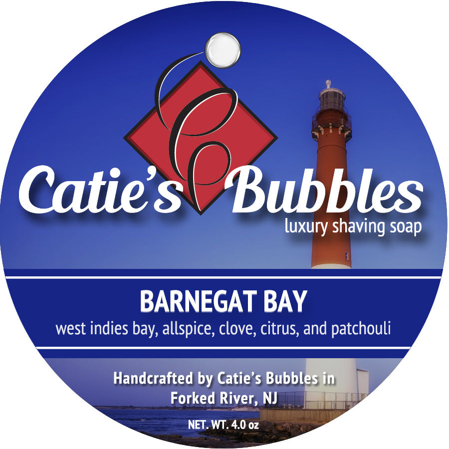 Catie's Bubbles Barnegat Bay Luxury Shaving Soap 4oz