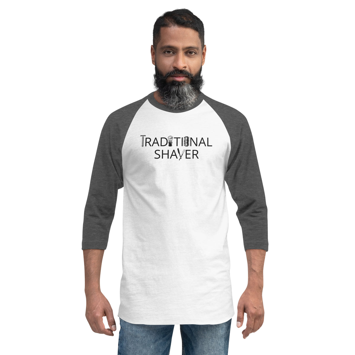 TRC Traditional Shaver 3/4 Sleeve Raglan Shirt