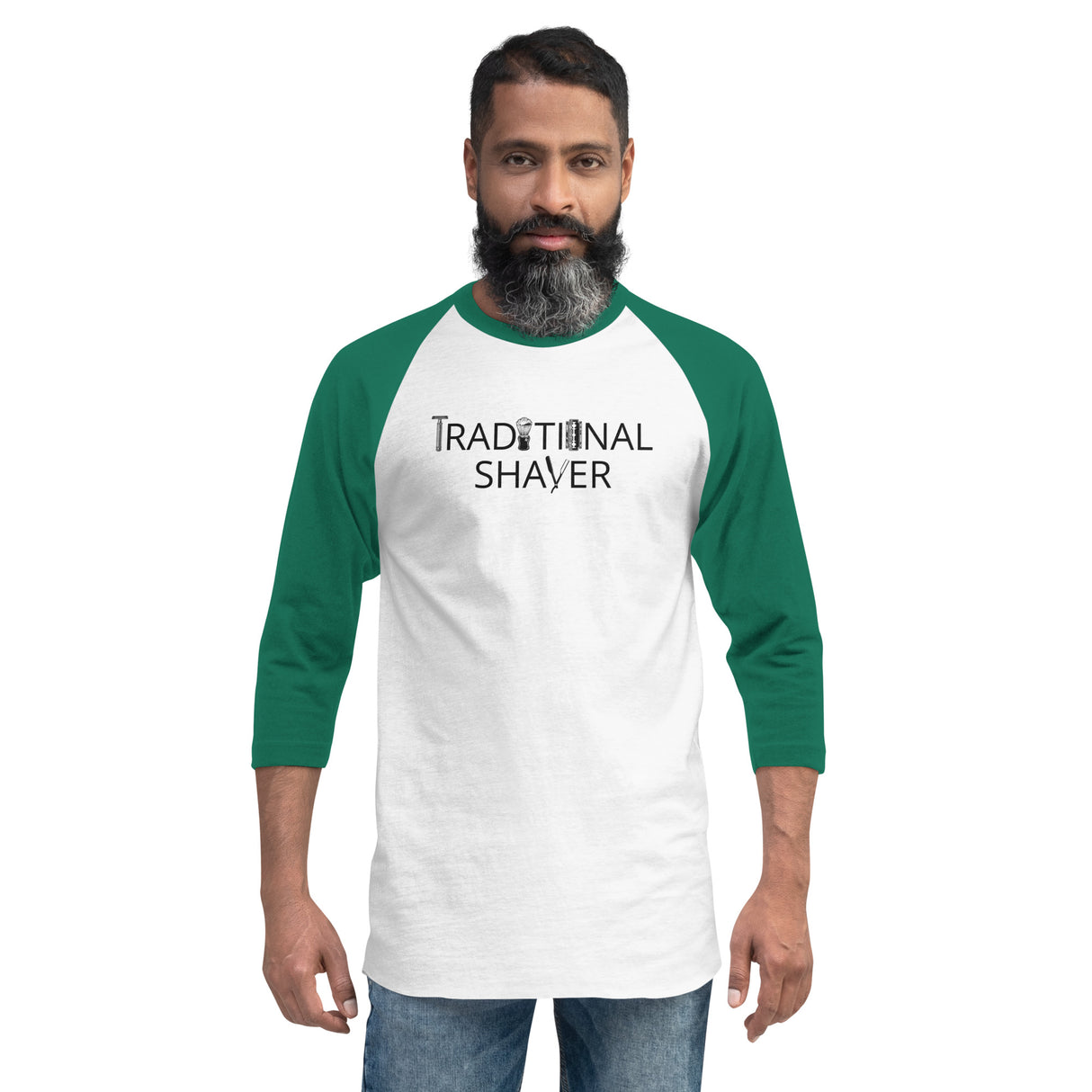 TRC Traditional Shaver 3/4 Sleeve Raglan Shirt